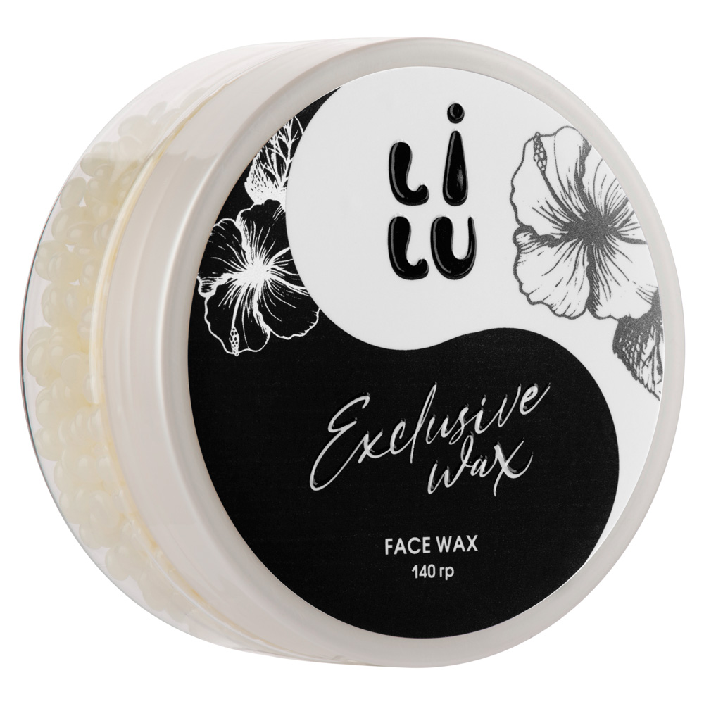 Воск полимерный для лица в банке Exclusive Wax, 140 гр LILU | IRISK  PROFESSIONAL