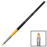 Кисть для геля искусственный ворс прямая № 4