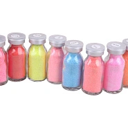 Глиттер G в стеклянном флаконе, 10мл