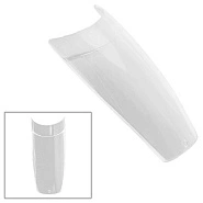 Типсы с узкой КЗ, прозрачные зауженные, Френч 35C №5, 50шт