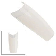 Типсы с узкой КЗ, натуральные зауженные, Френч 35N №7, 50шт