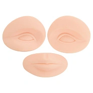 Сменный набор для муляжа головы мягкий (глаза, губы) 