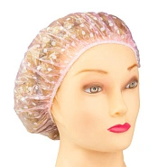 Шапочки для душа прозрачные, 12шт