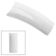 Типсы с узкой КЗ, белые, Классика 33W №0, 50шт