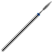 Фреза алмазная пламевидная заострённая Ø2,1мм, синяя