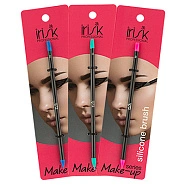 Кисть макияжная силиконовая двухсторонняя универсальная, Конус и Прямая