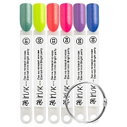 Палитра цветов лака на гелевой основе Eternail Bright party IRISK на веере