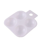 Палитра для смешивания прямоугольная, 4 ячейки 