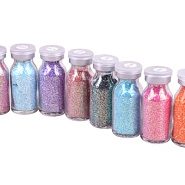 Глиттер В в стеклянном флаконе, 10мл 