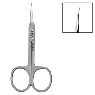 Ножницы для кутикулы, длина лезвия 22мм, студийная заточка, C-0908 Dr.Alex  