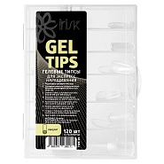 Гелевые типсы для экспресс наращивания Gel Tips Квадрат, 120 шт