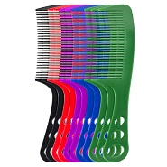 Расческа с ручкой H7-2318 (упаковка 12шт Mix) Base