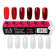 Палитра цветов лака на гелевой основе Eternail Lady in Red  