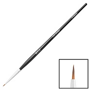 Кисть для дизайна соболь Uni Styler № 000 в тубе