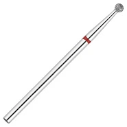 Фреза алмазная шаровидная Ø2,3мм, красная