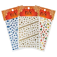 Наклейки ультратонкие Новогодние картинки 