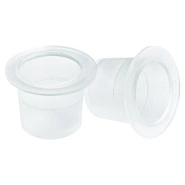 Емкость (капса) для тату краски пластиковая, размер S, 90-100шт 