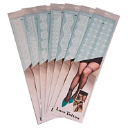 Тату для тела переводные ажурные белые