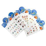 Наклейки переводные новогодние 