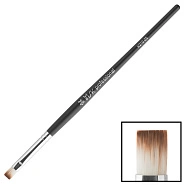 Кисть для геля искусственный ворс прямая № 5 в тубе