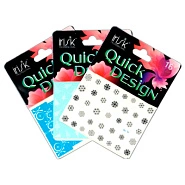 Наклейки переводные новогодние Quick Design 