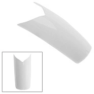 Типсы с декоративной КЗ, белые Френч в боксе, 50шт