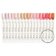 Палитра цветов гель-лака Color Diamond Cat М155-39, веер