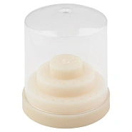 Подставка под фрезы круглая на 48 шт, 75х80мм 