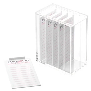 Лэшбокс с 5 планшетами, прозрачный 10,5х7х13,5