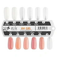 Палитра цветов гелей для моделирования, прямоугольная