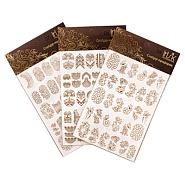 Слайдер-трафареты золотые Вензеля 