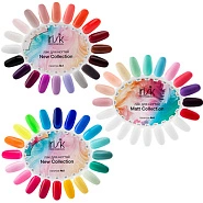 Палитра цветов лака для ногтей Д602-01, ромашка 