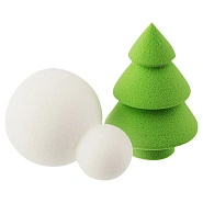 Спонжи Зима, 2шт