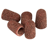 Колпачки песочные коричневые Ø10мм #80, 5шт