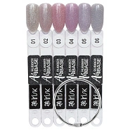 Палитра цветов светоотражающей базы Air Rubber Base М511-51, веер